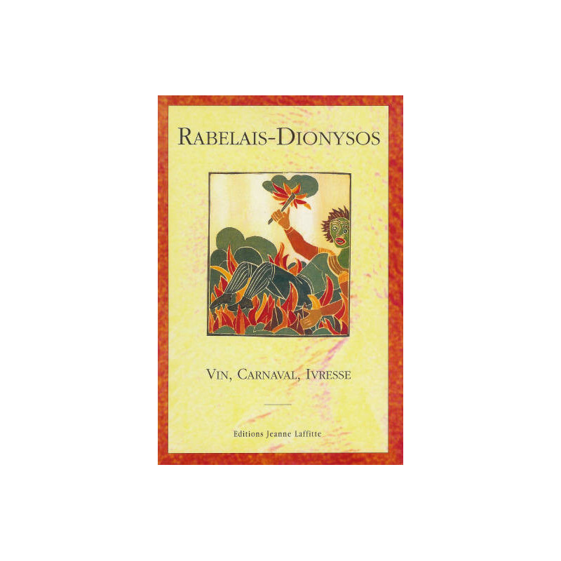 Rabelais-Dionysos refers to the French writer François Rabelais who is associated with the Greek god Dionysus.