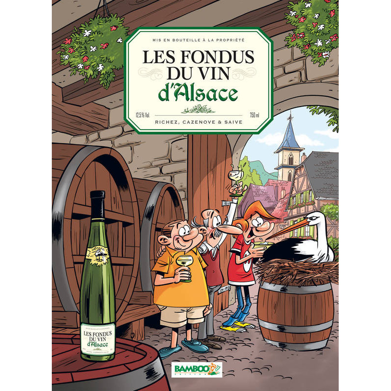 Les fondus du vin | Olivier Saive Cartoon, Christophe Cazenove, Herve Richez
