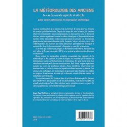 The Meteorology of the Ancients: The case of the agricultural and wine-growing world, between traditional knowledge and scientif