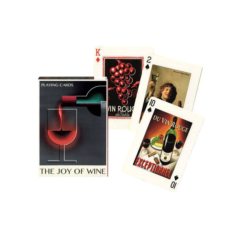 Deck of 55 cards "The Joy of wine"