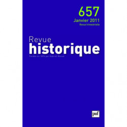 Revue historique 2011 - n° 657