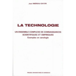 La technologie | Jean Ribereau-Gayon