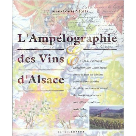 L'ampélographie des vins d'Alsace | Jean-Louis Stoltz