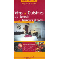 Vins et Cuisines du terroir en Chambres d'hôtes
