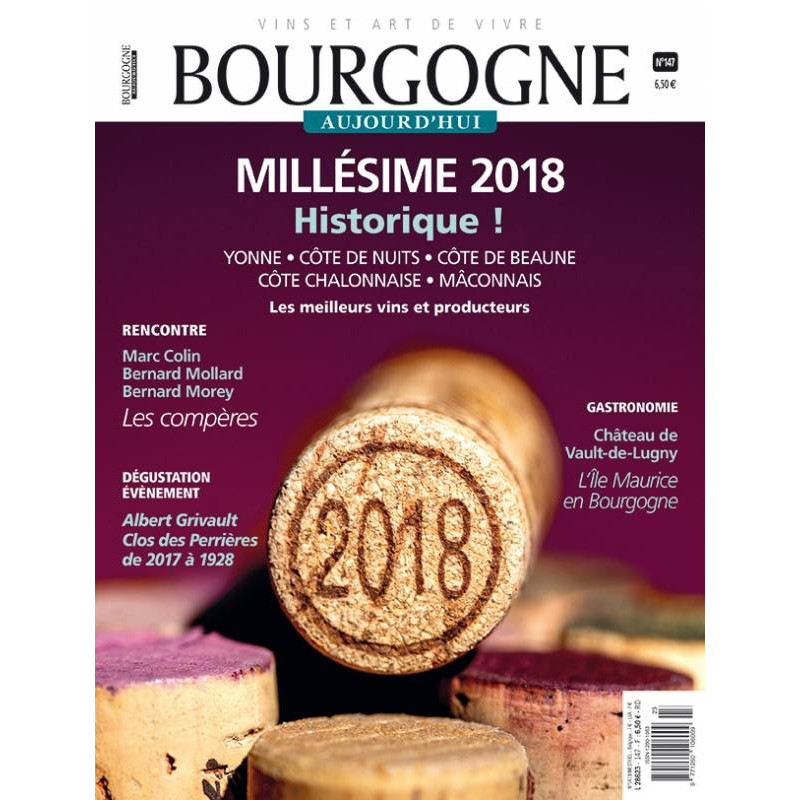 Bourgogne Aujourd'hui n°147