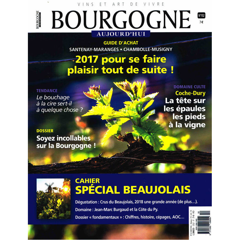 Burgundy Today Magazine No. 152 / Special Beaujolais Today Issue No. 24