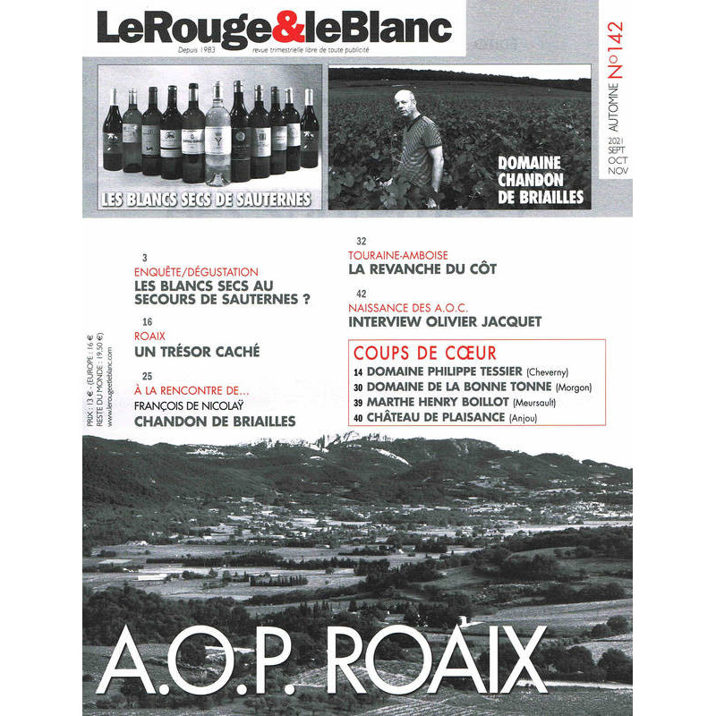 Review Le Rouge & le Blanc n°142 - Autumn 2021