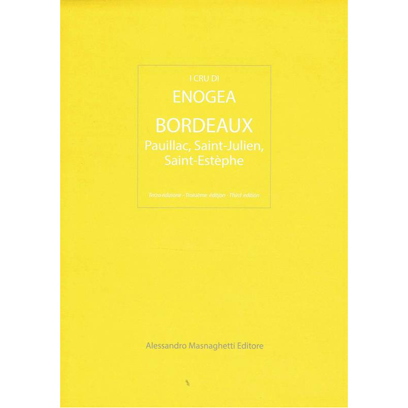 Carte du vignoble "Bordeaux (AOC Pauillac, Saint-Julien, Saint-Estèphe)" 59x84 cm | Enogea
