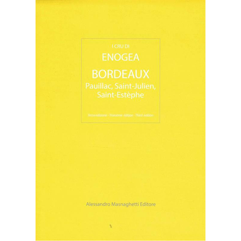 Wine list 59x84 cm "Bordeaux (AOC Pauillac, Saint-Julien, Saint-Estèphe)" | Enogea