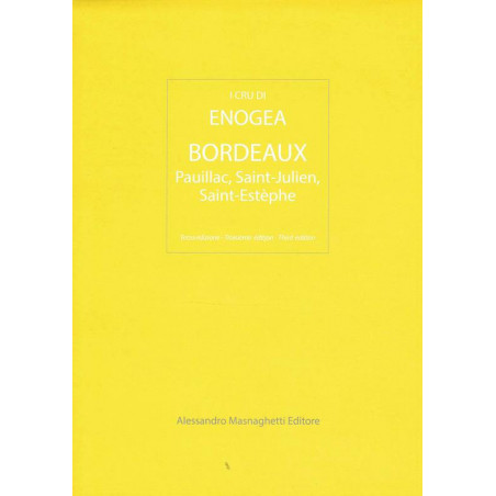 Carte du vignoble "Bordeaux (AOC Pauillac, Saint-Julien, Saint-Estèphe)" 59x84 cm | Enogea