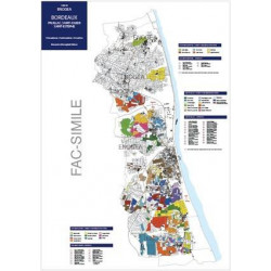 Wine list 59x84 cm "Bordeaux (AOC Pauillac, Saint-Julien, Saint-Estèphe)" | Enogea