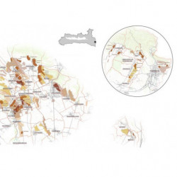 Carte "Atlas Cartographique des crus viticoles Alsaciens" 200x33 cm | Synvira