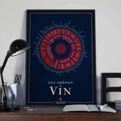 Poster "The aromas of wine"...