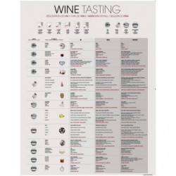 Rolled poster "Wine Tasting" 58x78 cm | Cee Portal