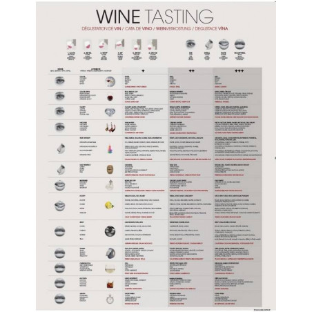 Rolled poster "Wine Tasting" 58x78 cm | Cee Portal