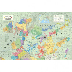 Wall Wine Map: Vineyards of...