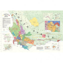 Wall Wine Map: Vineyards of...