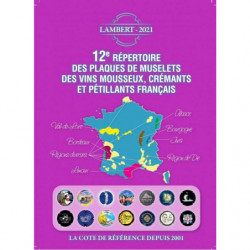 12ème répertoire des plaques de muselets des vins mousseux, crémants et pitllants français