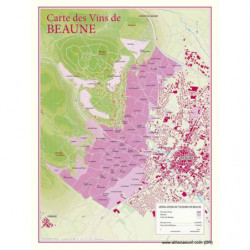 Wine list "Beaune" 30x40 cm...