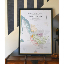 Wine List "Bordeaux" 50x70 cm | The wine list, please?