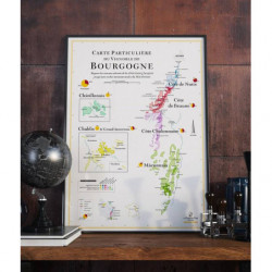 Carte des Vins de Bourgogne...