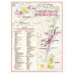 Wine list "Burgundy" 30x40...