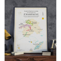 Champagne Wine List (50x70 cm)