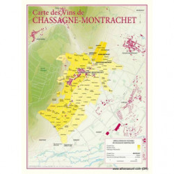 Wine list "Chassagne-Montrachet" 30x40 cm | Benoît France