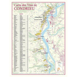 Carte des vins "Condrieu"...