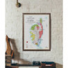 Carte des vins "Corse" 50x70 cm | La Carte des vins s'ils vous plait ?