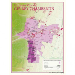 Carte des vins "Gevrey-Chambertin" 30x40 cm | Benoît France
