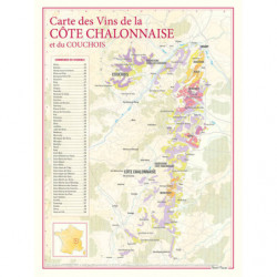 Carte des vins "Côte...