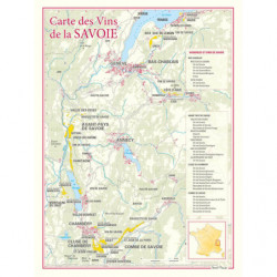 Carte des vins "Savoie"...