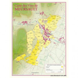 Wine list "Meursault" 30x40 cm | Benoît France