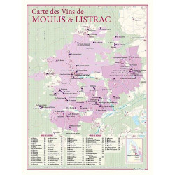 Wine list "Moulis et Listrac" 30x40 cm | Benoît France