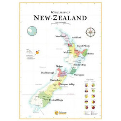 Wine List "New Zealand" 50x70 cm | The wine list, please?