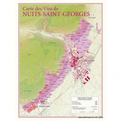 Wine list 30x40 cm "Nuits-Saint-Georges" | Benoît France