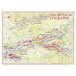 Wine list "Touraine" 30x40 cm | Benoît France