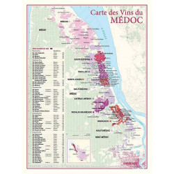 Wine List "Médoc" 30x40 cm...