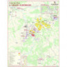 Carte du vignoble n°19 "Bourgogne: Le Grand Auxerrois" 55x70 cm | BIVB