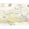 Maps of the Côte de Nuits and Côte de Beaune climats - Vineyards of the Côte d'Or in Burgundy