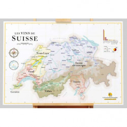 Swiss Wine List 50x70 cm |...