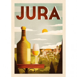 Affiche A3 "Jura" 42x29.7...