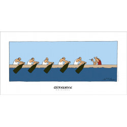 Poster "Rowing machines" by...