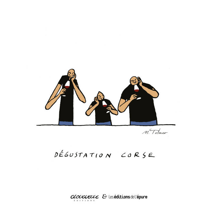 Poster "Mimi, Fifi & Glouglou-Corsican Tasting"