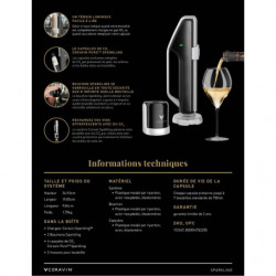 Coravin Sparkling®, sparkling wine preservation system