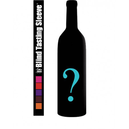 Wine Bottle Sleeve for Blind Tasting Blue | Manacrea