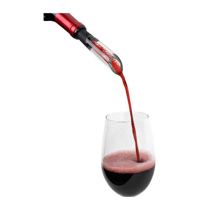 Aérateur de vin VINTURI Classic rouge – RAWELL