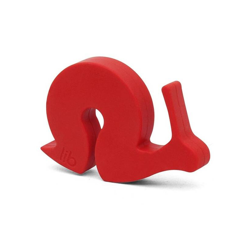 Lid holder "Hugo the Red Snail" | Lib Idea Editors