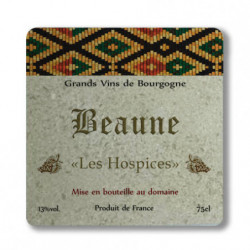 Bottle Coaster "Hospices de Beaune" | Autrement Bourgogne